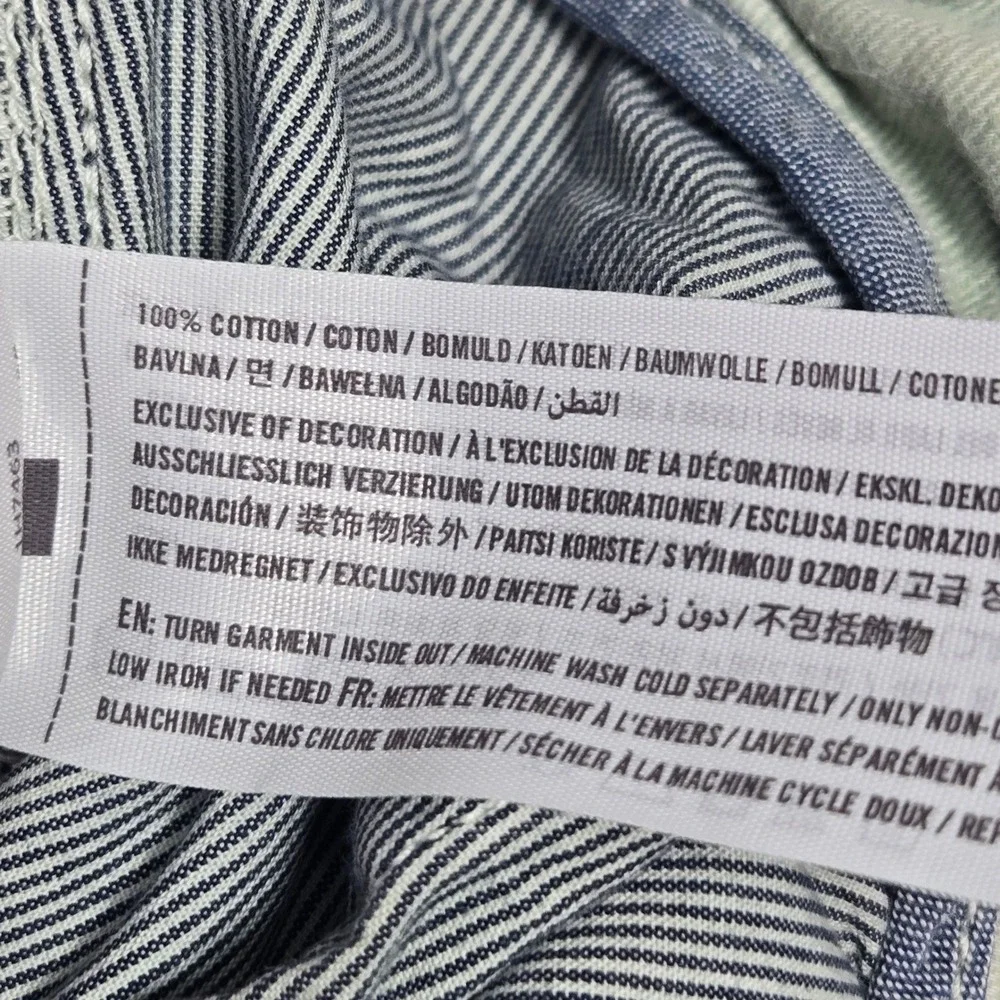 Abercrombie & Fitch Chino Shorts Faded Green Cotton Twill Casual Mens 34